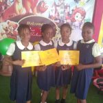 Pee Vee  School representatives at Lagos State Spelling bee Competition.